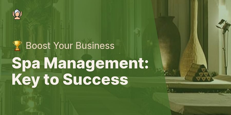 Spa Management: Key to Success - 🏆 Boost Your Business