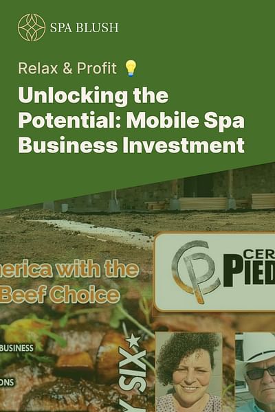 Unlocking the Potential: Mobile Spa Business Investment - Relax & Profit 💡