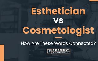 What is the difference between being an esthetician and being a makeup artist?