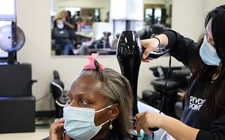 What services are offered in a beauty salon?